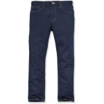 Jean droit fusel� rugged flex bleu - 491 - carhartt - 102807 42