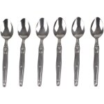 Jean dubost - coffret 6 cuilleres cafe laguiole inox