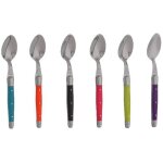 Jean dubost coffret de 6 cuill�res � caf� - laguiole tonic mix