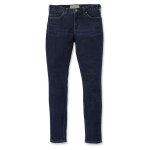 Jean slim fit femme layton skinny t48 w16 bleu marine carhartt s1102734464w16reg