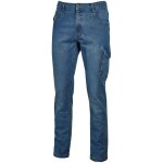 U - power - jean de travail extensible � poches jam - bleu denim s - fr (38 / 40) - eu (44 / 46)