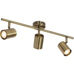 Jeana - spot plafond, plafonnier - 3 lumi�re - l 50. 5 cm - bronze - moderne - �clairage int�rieur - ...