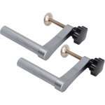 Jeffergarden 2pcs 20 mm banc pinces de chien r�glable benchtop rapide pince en aluminium alliage bure ...