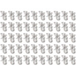 Jeffergarden 50pcs cable photovolta�que clipage de c�ble de c�ble de serre de c�ble de fixation kit de ...