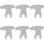 Jeffergarden lot de 6 lames de scie oscillantes universelles en carbure de diamant en forme de faucille ...