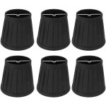 Jeffergarden 6pcs modern cloth lampshade chandelier lamp shades for e14 wall lamp room decor