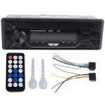 Jeffergarden autoradio bluetooth simple din 12v / 24v avec lecteur mp3 et radio fm et r�tro�clairage ...