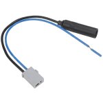 Jeffergarden c�ble d'antenne de voiture, adaptateur radio fm m�le 2p en abs parfaitement adapt�, performances ...