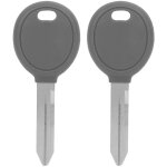 Jeffergarden cl� de voiture d'allumage de transpondeur de 2 pi�ces avec 46 puces en c�ramique adapt�es ...