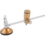 Jeffergarden compas de coupe circulaire en verre � rotation 360�, diam�tre 40 cm, outil de coupe circulaire ...