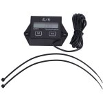 Jeffergarden compteur horaire tachymtrique, basse tension, indicateur de maintenance, 9999 tr / min, ...