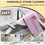 Jeffergarden d�froisseur vapeur multifonction, 1 200 w, nettoyeur vapeur multi - surfaces pour voiture, ...