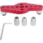 Jeffergarden ensemble de 5 gabarits de perage pour tourillons, outil de centrage et poinon en alliage ...