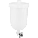Jeffergarden godet pour pistolet  peinture, alimentation latrale en plastique, 400 ml, pratique w71 ...