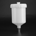 Jeffergarden godet en plastique � gravit� pour peinture, raccord filet� pour pistolet � peinture, capacit� ...
