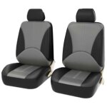 Jeffergarden housses de si�ge auto 4 pi�ces, housses de protection universelles en cuir respirant, accessoires ...