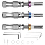 Jeffergarden kit de crochetage de serrure tubulaire, adapt� aux serruriers d�butants et professionnels, ...