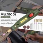 Jeffergarden kit d'outils rotatifs �lectriques portables, mini meuleuse �lectrique, polisseuse haute ...