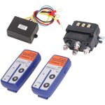 Jeffergarden kit de relais de treuil 12 v 250 a avec contacteur de tlcommande pour vhicule industriel ...