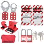 Jeffergarden kit de verrouillage de disjoncteur lectrique, cadenas sr et facile  utiliser, kit de ...
