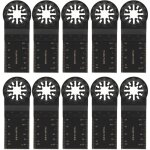 Jeffergarden lames de scie oscillantes bimtalliques 34 mm, lot de 10, pour outils de coupe polyvalents ...
