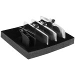 Loupe  lunettes  pince avec tui en plastique et grossissement 1, 5x 2, 5x 3, 5x - jeffergarden