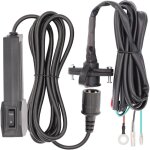 ?jeffergarden manette de commande sans fil 12v pour treuil atv / utv - �tanche, avec c�ble de 9 pieds, ...