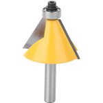 Jeffergarden m�che de routeur de bordure biseaut�e � tige de 8mm avec fraise � bois � roulement 30 �