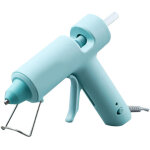 Jeffergarden mini hot melt glue dispenser diy crafts ergonomic fast melting tool with 10 hot melt glue ...