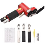 Jeffergarden mini ponceuse pneumatique lin�aire avec tampon de pon�age / caoutchouc / fer, polisseuse ...