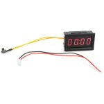 Jeffergarden montre �lectronique num�rique lumineuse � led pour voiture, accessoire de d�coration (rouge) ...