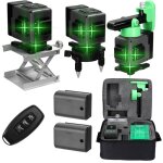 Jeffergarden niveau laser vert autonivelant 3x360�, rotatif 3d 12 lignes autonivellement niveau laser ...