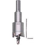 Jeffergarden outil de perage et de coupe pour mtal et bois, avec foret en carbure tct de 25 mm.