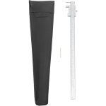 Jeffergarden pied � coulisse en acier inoxydable, r�gle � tracer parall�le avec t�te en carbure, outil ...