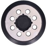 Jeffergarden plaque arrire de polisseuse 5 pouces 8 trous en alliage d'aluminium noir adapte au polissage ...