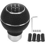 Jeffergarden pommeau de levier de vitesse 5 vitesses m8 m10 m11 m12 universel en aluminium voiture auto ...