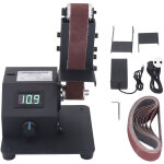 Jeffergarden ponceuse � bande � affichage num�rique, outil de polissage et de meulage �lectrique, prise ...