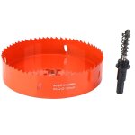 Jeffergarden scie cloche bim�tallique m42, foret de d�coupe pour bois, plastique et t�les (155 mm)