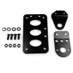 Jeffergarden support en m�tal de montage lat�ral de plaque d'immatriculation de feu arri�re de frein ...