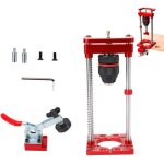 Jeffergarden support de perceuse �lectrique portative, fixation pour �tabli, rep�re de trou de charni�re ...