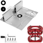 Jeffergardenkit d�fonceuse sur table , 64 � 66 mm de diam�tre d�fonceuse sous table routeur lift, maximale ...