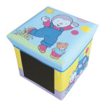 Tabouret de rangement et ardoise t'choupi Tabouret de rangement et ardoise t'choupi