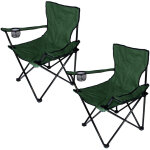 Jeobest - lot de 2 pliante chaise de camp si�ge pliant et portable jardin portable pr�sident de p�che ...