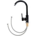 Jeobest - robinet cuisine noir mitigeur cuisine rotatif à 360° robinet evier monotrou à eau chaude et ... Jeobest - robinet cuisine noir mitigeur cuisine rotatif à 360° robinet evier monotrou à eau chaude et ...