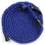 Jeobest� tuyau d'arrosage extensible bleu de 30m / 100ft avec pistolet � 7 modes d'arrosage