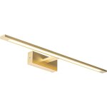 Jerre - led applique murale - 1 lumi�re - l 62 cm - dor� / laiton - design - �clairage int�rieur - salle ...