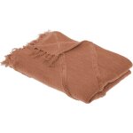 Jeté de lit inca coton tufté rose terracotta 130x180cm atmosphera créateur d'intérieur Jeté de lit inca coton tufté rose terracotta 130x180cm atmosphera créateur d'intérieur
