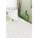Jeté de lit jacquard en coton lavé 220x240 cm pablo neige, par vend du sud Jeté de lit jacquard en coton lavé 220x240 cm pablo neige, par vend du sud