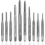 Jeu de 10 mini tarauds m�triques hss tarauds pour micro taraudage, filetage pr�cis pour bricolage et ...