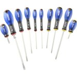 Jeu de 10 tournevis fente - phillips - e160905 - expert Jeu de 10 tournevis fente - phillips - e160905 - expert